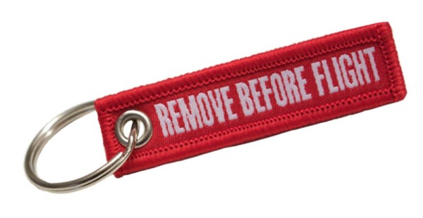 Portachiavi Remove Before Flight Mini