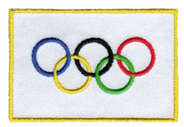 Patch Bandiera Olimpiadi