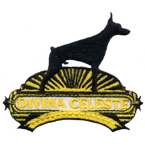 Patch Ricamato Dobermann