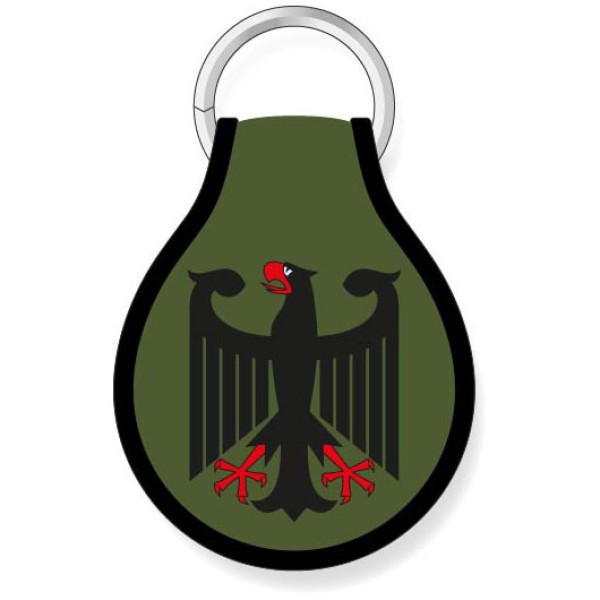 Portachiavi militare Germania ricamo Aquila