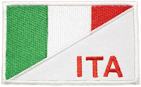 Toppa Tattica Bandiera Italiana