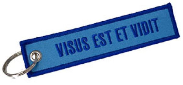 Portachiavi Religioso Visus Est Et Vidit