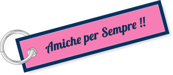 Portachiavi Amiche per Sempre 