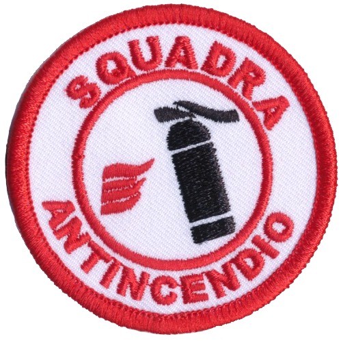 Patch Squadra Antincendio Estintore 