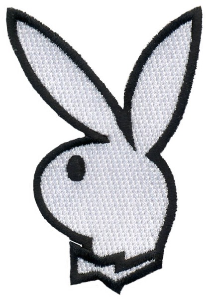 Patch ricamo Coniglietto Playboy