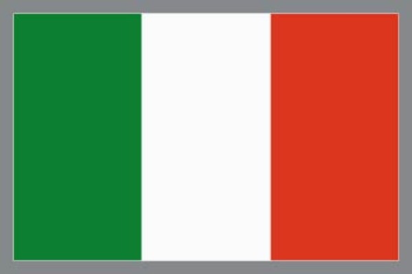 Toppa Bandiera Tricolore