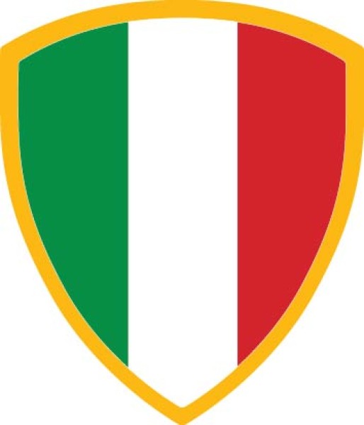 Patch bandiera Tricolore Italia