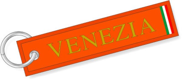 Portachiavi Venezia arancione