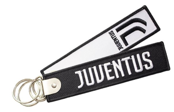 Portachiavi ricamato Juve Ufficiale