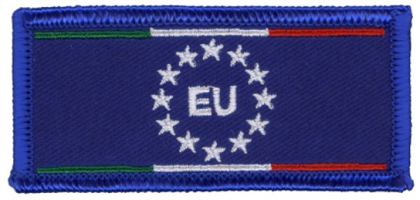 Patch Bandiera Europa Italia