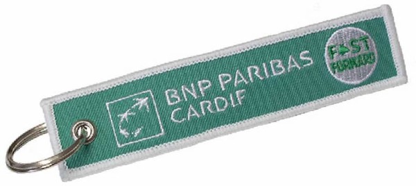 Portachiavi Banca BNP Paribas