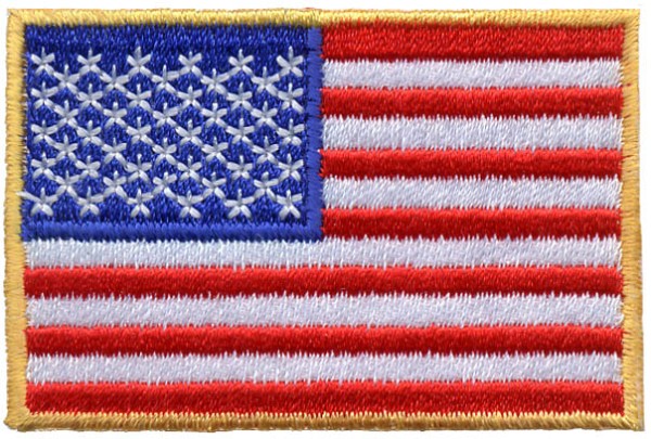 Patch Bandiera Ricamata America Offerta Speciale