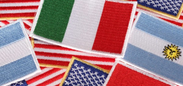 Ricamo Bandiera