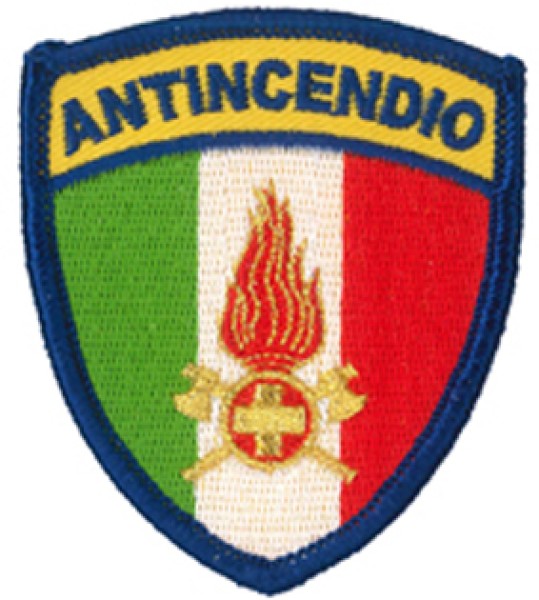 Patch ricamata Antincendio