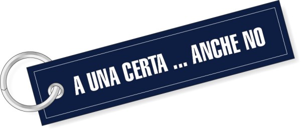 Portachiavi personalizzato scritta A una Certa 