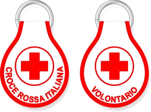 Portachiavi Volontario Croce Rossa Italiana