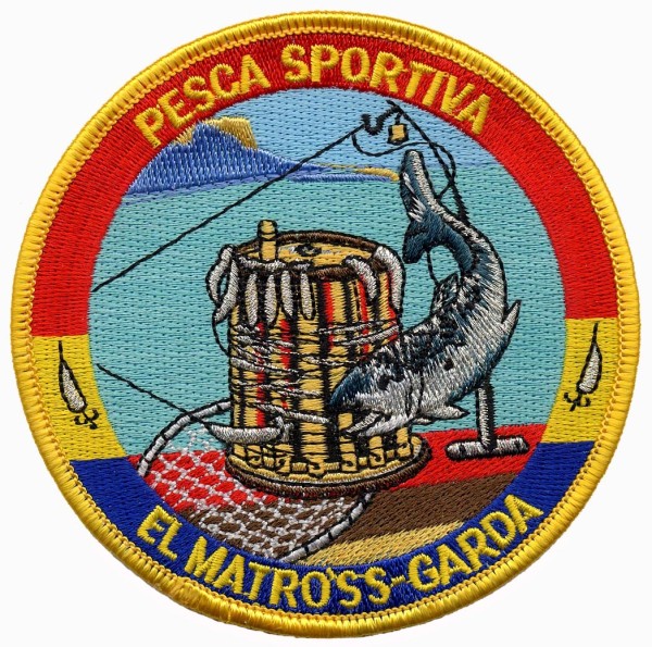 Ricamo Pesca Sportiva El Matross