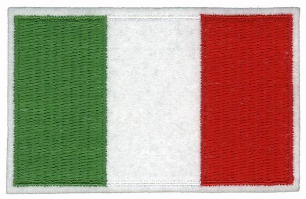 Patch Bandiera Italiana panno 