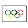 Bandiera Giochi Olimpici Bandiere ricamate