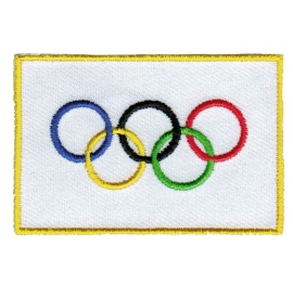 Bandiera Olimpiadi Bandiere ricamate
