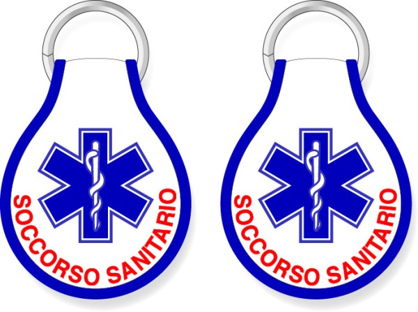 Portachiavi Logo Soccorso Sanitario