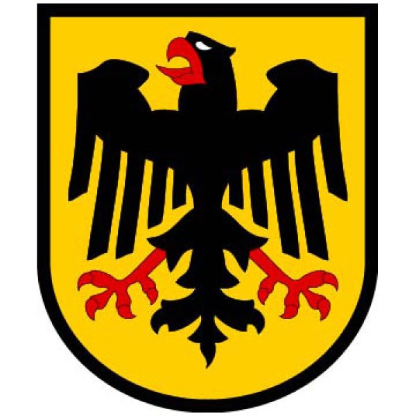 Toppa ricamo Aquila Nazionale Germania