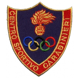 Centro Sportivo Carabinieri Distintivi ricamati