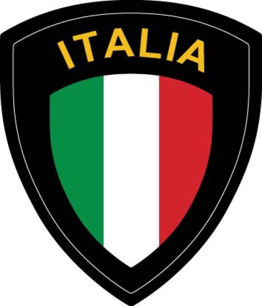 Distintivo toppa Italia Militare 