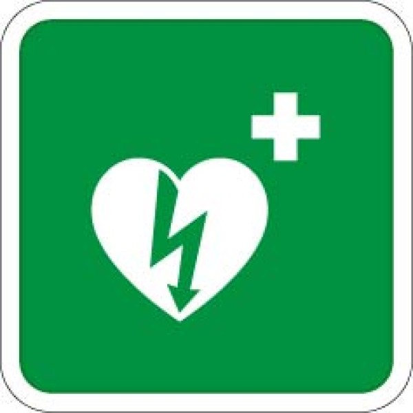 Toppa Ricamo Dae Defibrillatore