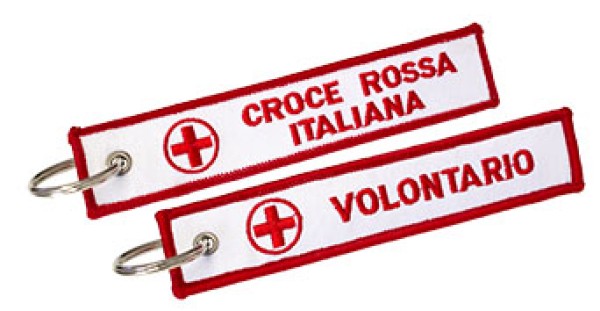 Portachiavi Croce Rossa Italiana Volontario