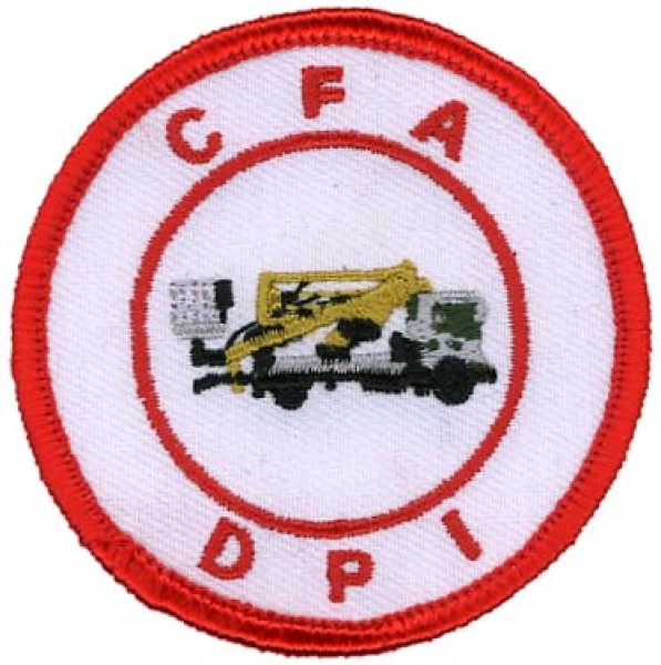 Patch toppa ricamo Cfa Dpi