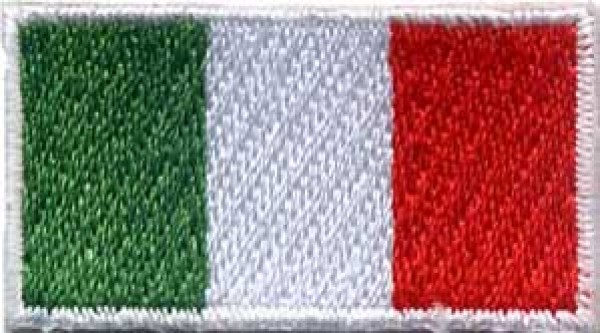 Patch ricamo Bandiera Italia 