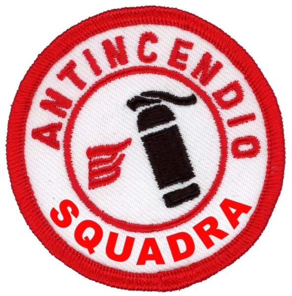 Patch Squadra Antincendio Estintore 