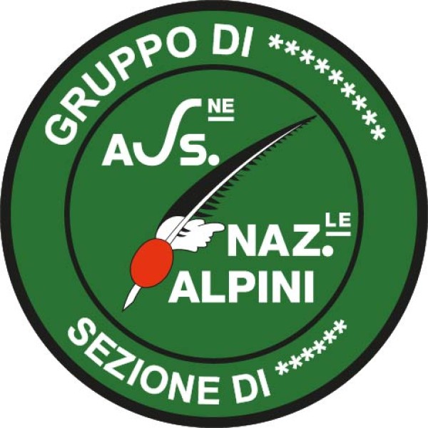 Toppa Ana Alpini personalizzata