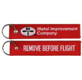 Metal Improvement Company Flight Portachiavi ricamati