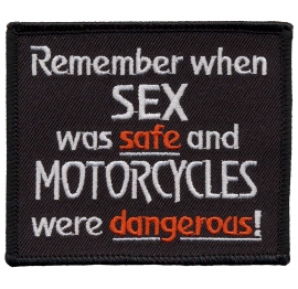 Remember when Motorcycles Distintivi ricamati