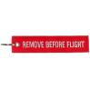 Remove Before Flight Rosso Portachiavi Remove Before Flight