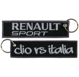 Renault Sport / Clio RS Italia Portachiavi ricamati