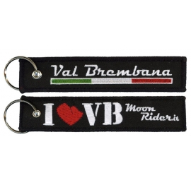 Val Brembana - I Love VB Portachiavi ricamati
